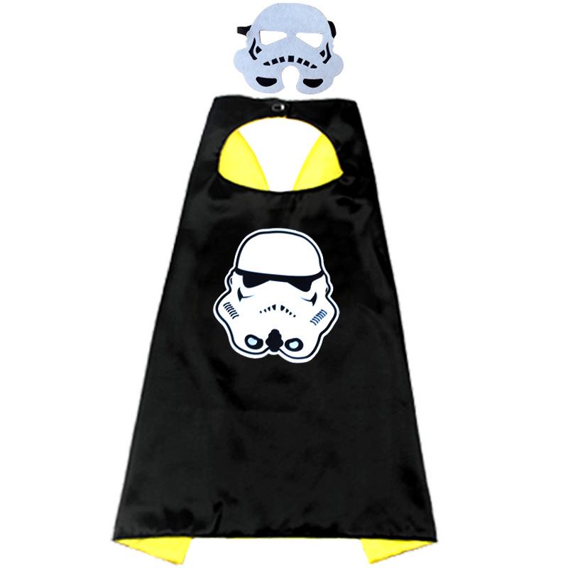 Июнь 1 Детский плащ героя аниме: Мультяшный костюм Супермена, Капитана Америки, Халка