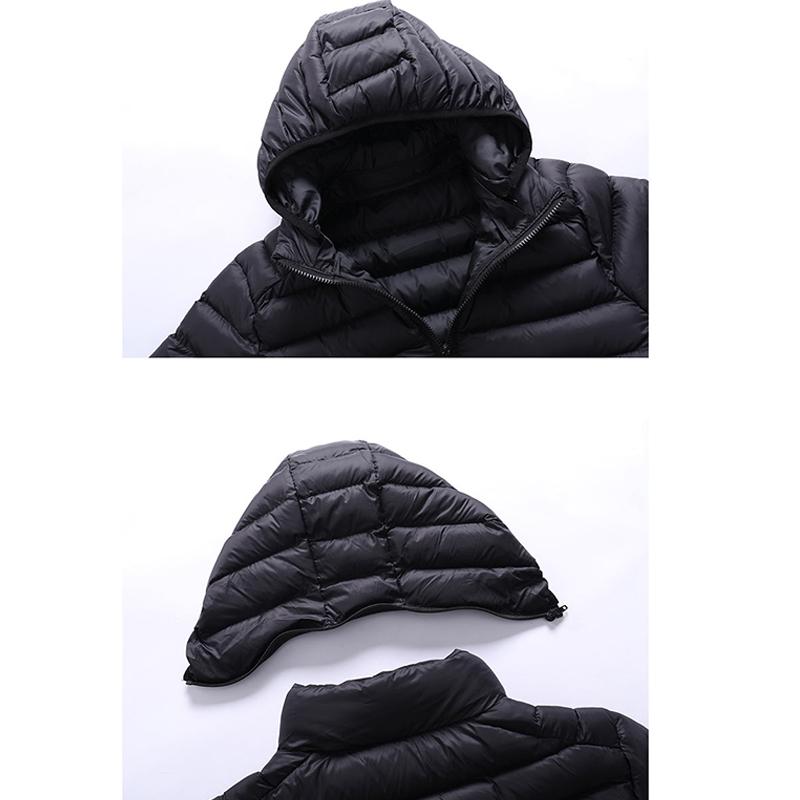 Autumn Winter Jacket Men Parka Coats Hooded Waterproof Male Padded Jacket Outwear