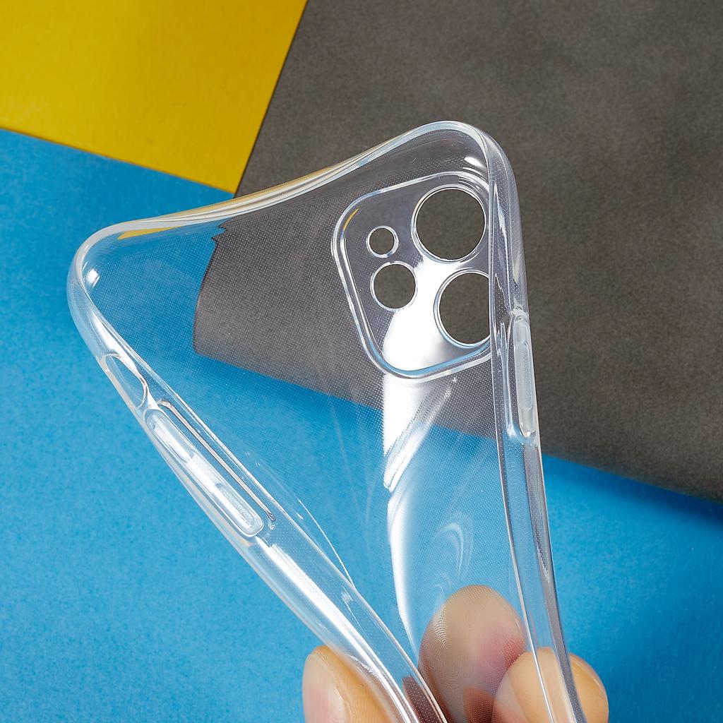 Для iPhone 11 6,1 дюйма Точный вырез для объектива Прозрачная защита от царапин Чехол из ТПУ Ультратонкий чехол для телефона
