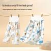 Детские водонепроницаемые тренировочные штаны (2-Pack) - Дышащие, моющиеся накладки на подгузники для мальчиков и девочек, защита от ночного недержания мочи.