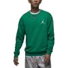 Jordan Sweatshirts Men's Green Crew Neck Moderate Regular FB7658-365