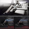 Универсальный кожаный коврик для ног в автомобиль, мягкая подушка для ног, кожаная подушка для колена с эффектом памяти