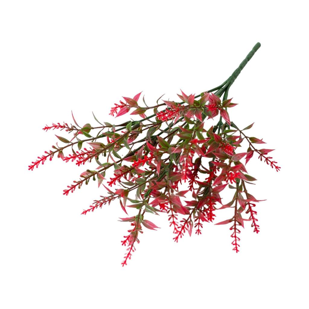 12 пучков искусственных цветов лаванды, растения с 7 гибкими стеблями, 14-дюймовые устойчивые к ультрафиолетовому излучению искусственные уличные пластиковые растения