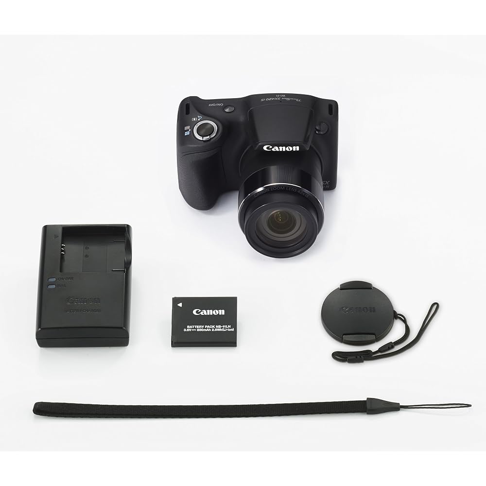 Цифровой фотоаппарат Canon PowerShot SX420 IS с 42-кратным оптическим зумом (PSSX420IS)
