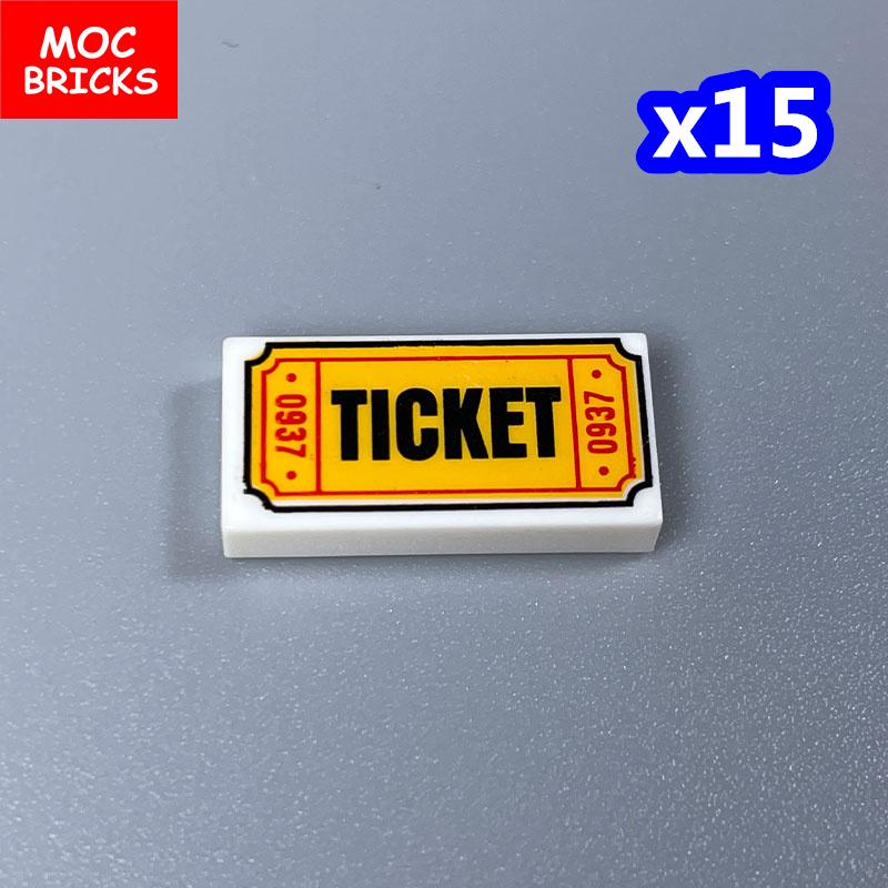 MOC Bricks Suona Horn Music Score Singer Saxophone Bass Figure Musical Instruments Educatinal Building Blocks Kids Girls Toys