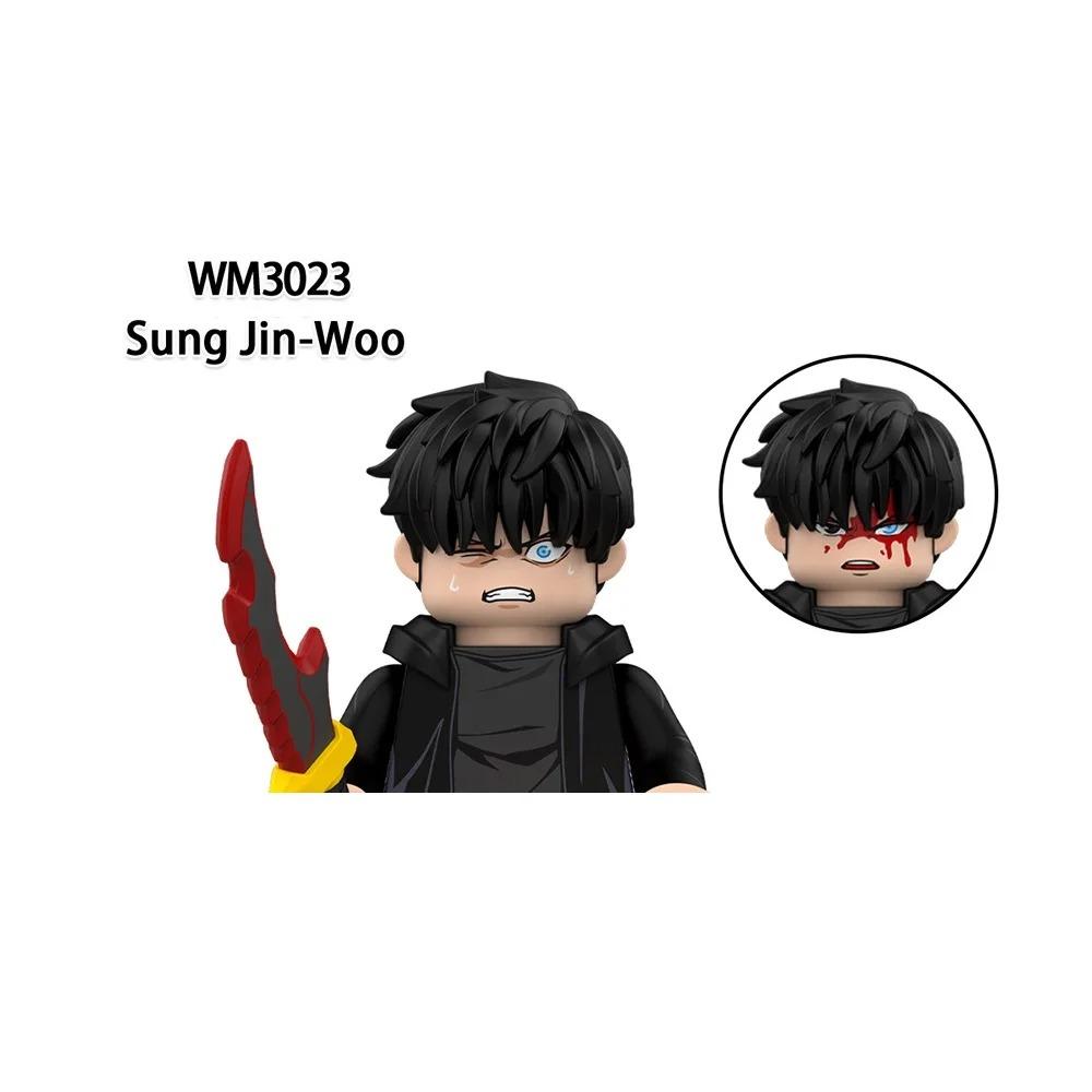 Новый WM6220 WM6221 Набор для Solo Leveling Строительные блоки Мини-фигурка Sung Jin Woo Игрушки