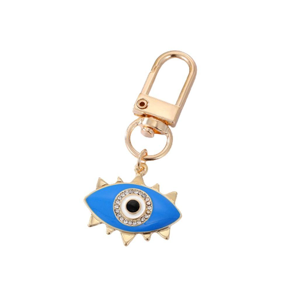 Key Ring Holder Phone Pendant Blue Eye Key Chain Hamsa Hand Keyring Evil Eye Keychain Car Keyring