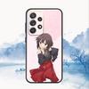 Чехол для телефона Megumin Anime K-KonoSuba Для Samsung S25, S24, S21, S22, S23, S30, Ultra, S20, Plus, Fe, Lite, Note, 10, 9, 5G Черный