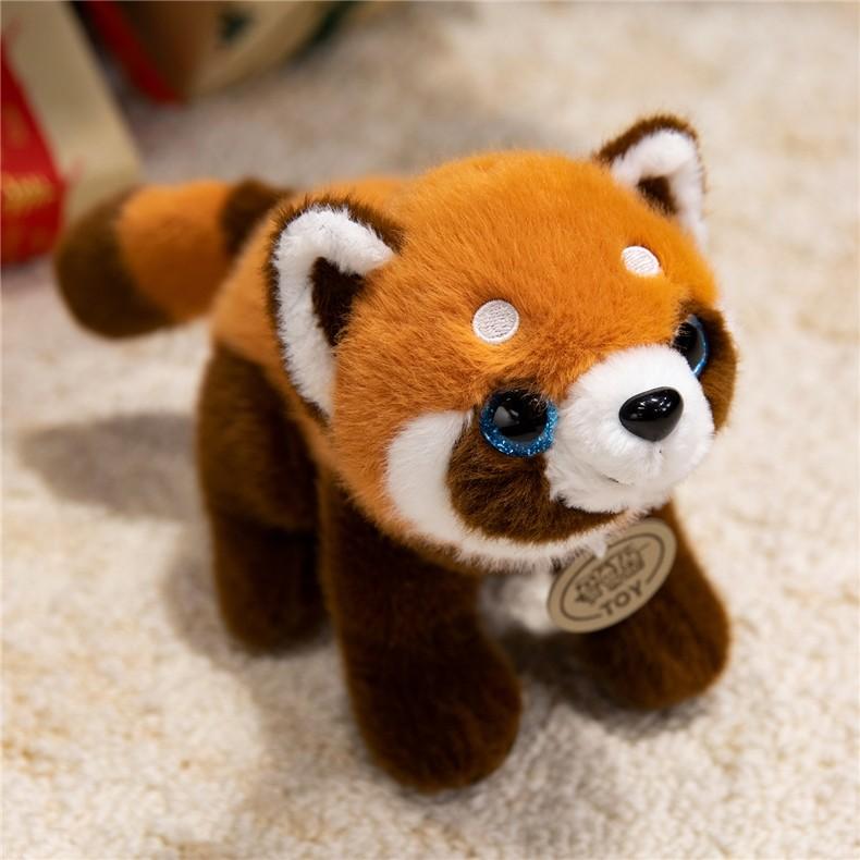 Cartoon Tiger Panda Raccoon Stuffed Animal Plush Doll For Bed Decor And Gift