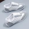 New Four Seasons Casual Shoes High Quality Lace Up Flat Women Non Slip Walking Sneakers Fashion Comfortable Loafers