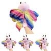 Handmade Butterfly Colorful Plush Toy Parent Child Soothing Interactive Doll