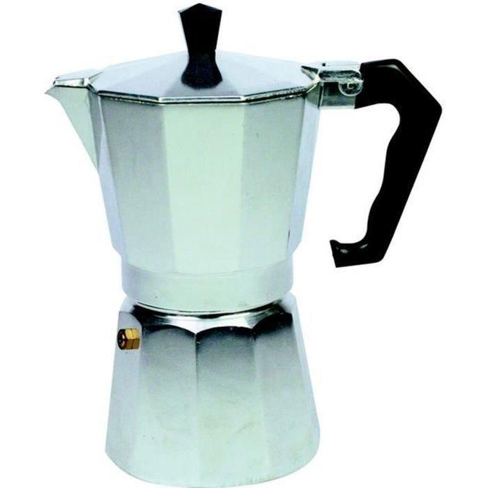 Monix cafetière italienne 9 tasses à pression 3935008 gris