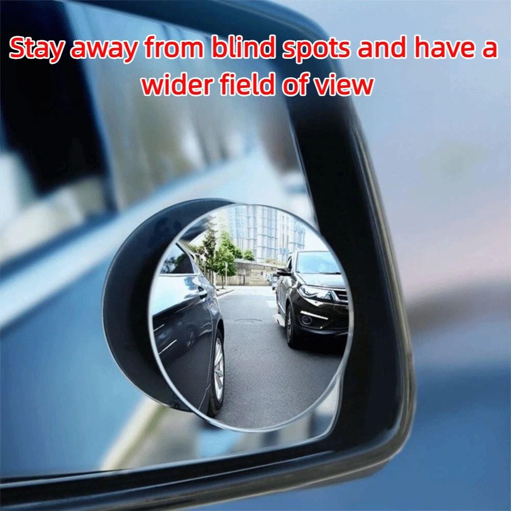 2Pcs Adjustable Angle Blind Spot Mirrors 360 Degree Reversing Rearview  Mirror  Car Parking
