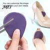 Self-adhesive Gel Pad 1 Pair Forefoot Pads for High Heels, Soft Cushion Inserts Ball Non-slip Shoe Insert of Foot, Metatarsal Pressure Relief,