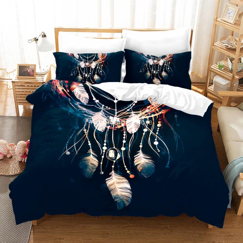 Dream Catcher Luxury Bedding Set Fancy Duvet Cover Sets Comforter Duvet Cover Twin Queen King Single Size Dropship