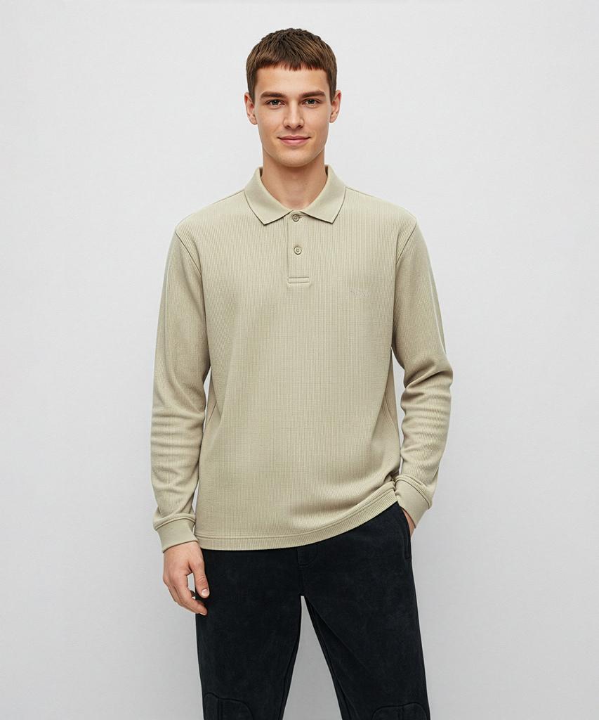 BOSE Long Sleeve Polo Shirt Regular Fit 50520710_271