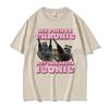 My Pain Is Chronic But This Ass Is Iconic Tee Shirt Funny Raccoon Meme T Shirt Men's Women's Vintage Kawaii Couples T-shirt Tops