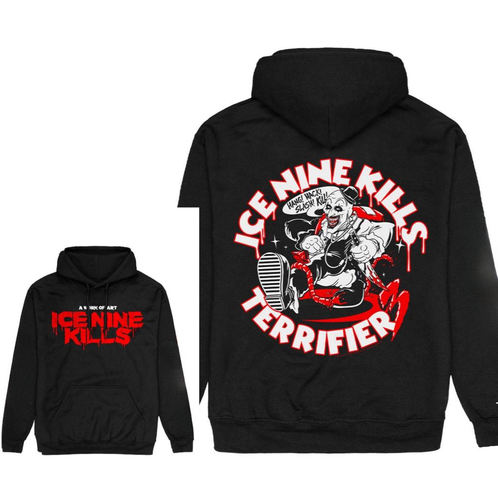 Худи с принтом группы Ice Nine Kills 2026 года Худи в ретро-стиле, которое могут носить и женщины, Худи для осени и зимы