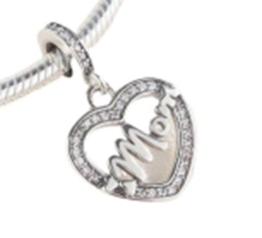 Оригинальный медный кулон-шарм в виде сердца любви для семьи, звезда, торт, бутылка вина, бусина, подходит для браслета, женские украшения DIY, подарок