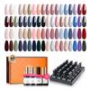 Modelones Color Gel Gel Nail 36 Color Set Gel Nail Polish Color Gel Color Gel Set Top Coat Base Coat Primer Gel Nail Kit Pink Blue Powder Palm