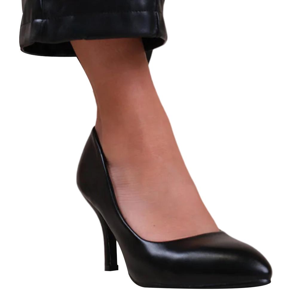 Where's That From Женские туфли-лодочки Paola PU с острым носком на среднем каблуке