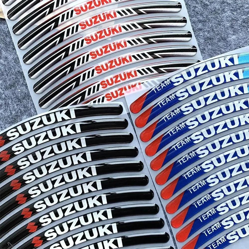 GMRT3 Car Wheel Stickers 13-19 Inch Universal for Suzuki Motorcycle Tire Modification Waterproof Drip Glue Decorative Stickers