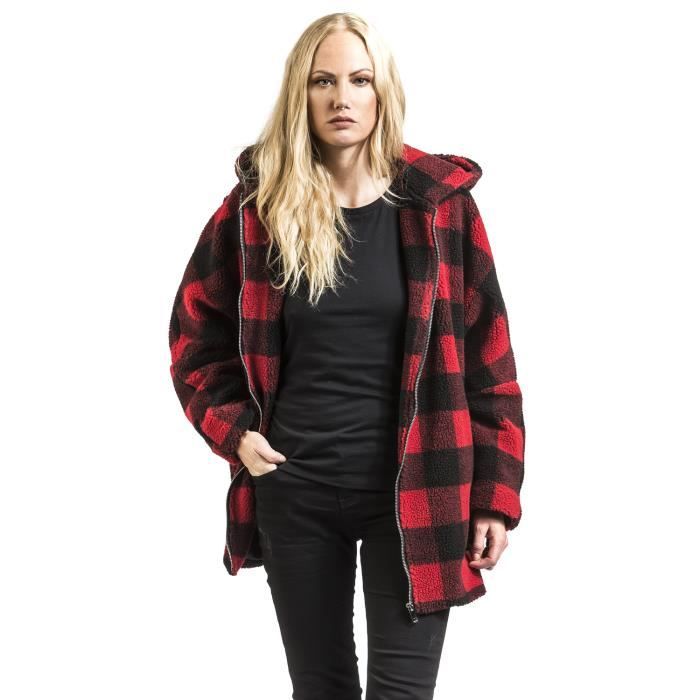 Veste Oversize À Capuche Sherpa - URBAN CLASSICS - Femme