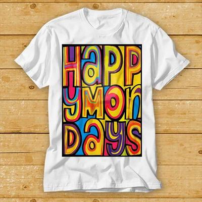 Happy Mondays Инди-танцы Madchester 90-х Без Райдер Футболка 2012