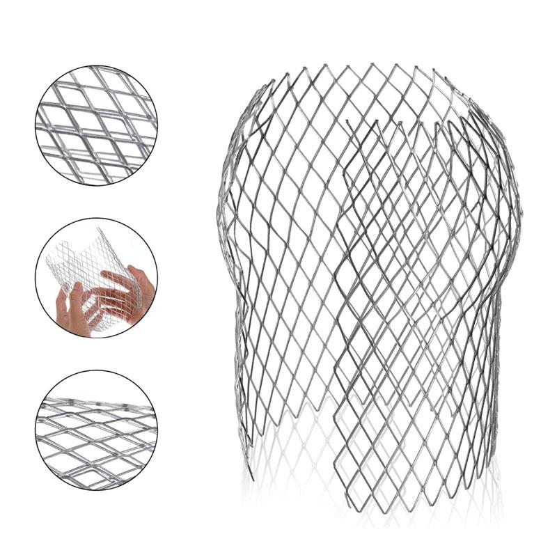 Adjustable Aluminum Roof Gutter Drainage Leaf Filter Screen