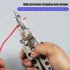Multipurpose Wire Stripper High Density Professional Crimping Tool Wrench Function Stripping Cutting Crimping Splitting Tool