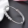 S990 Серебряный браслет в этническом стиле для женщин. Новый китайский уникальный дизайн. Круглый серебряный браслет с шаром.