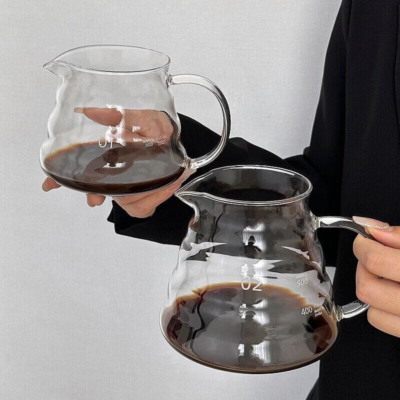 Стеклянный кофейник Cloud Glass ручной заливки