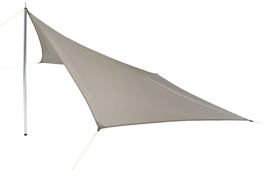 PuroMonte Кемпинговый тент для отдыха на природе для 2 человек OGD102 светло-коричневый (ФУНТ)