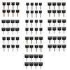 80Pcs High Heel Tip Caps TPU Polyurethane Iron Shoes Repairing MultiSize Replacement