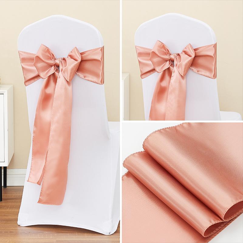 Шелковая лента, бабочка, украшения на спинку стула для мероприятий, свадеб, вечеринок, чехлы для стульев с акцентом в виде бабочки