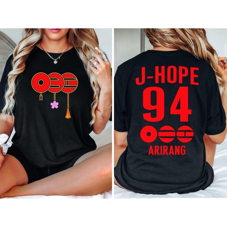 Винтажная черная футболка с графикой BTS World Tour 2026 для K-pop фанатов