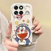 Hot Doraemon Cartoon Phone Case for XIAOMI 14 13 12 T Pro 11 Lite Poco F6 F5 F4 F3 X6 X5 X4 X3 GT M3 M4 Pro TPU Shockproof Cover