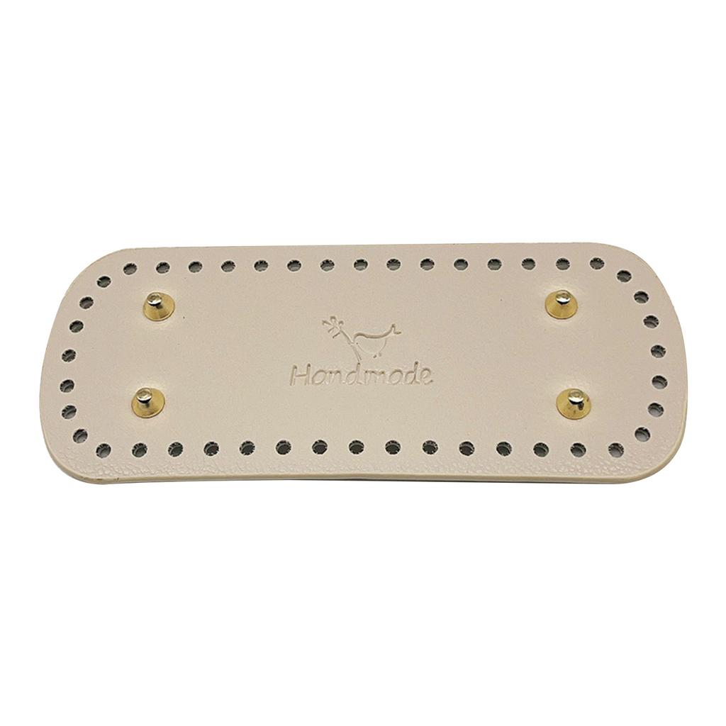 Овальное круглое дно для сумки из кожи с 44 отверстиями, основа для сумки с гвоздями, формовочная подкладка для вязаной сумки через плечо/на плечо, сделанной своими руками