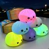 *Кавайный светодиодный ночник в виде паровой булочки, милый силиконовый дамплинг, меняющий цвет, декоративные светильники для спальни, подарок для детей