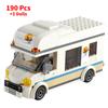 City Great Vehicles Holiday Camper Van 60283 Building Blocks Toys Car For Kids,Caravan Motorhome,Gift for Boys And Girls,190 Pcs