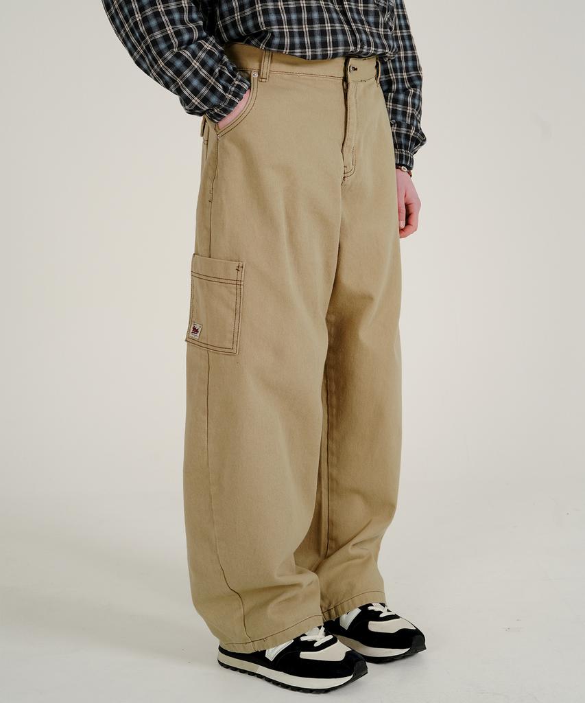 WV PROJECT Mellow Balloon Cotton Pants Beige Jnlp7782