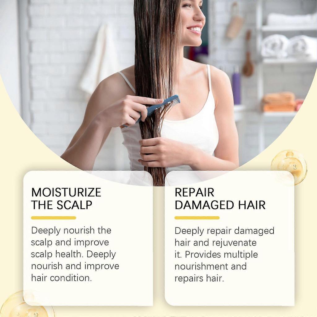 Hoegoa Batana Hair Oil Moisturizes Hair Strands, Strengthens Hair, And Makes Hair Naturally Fluffy, Smooth And Lustrous