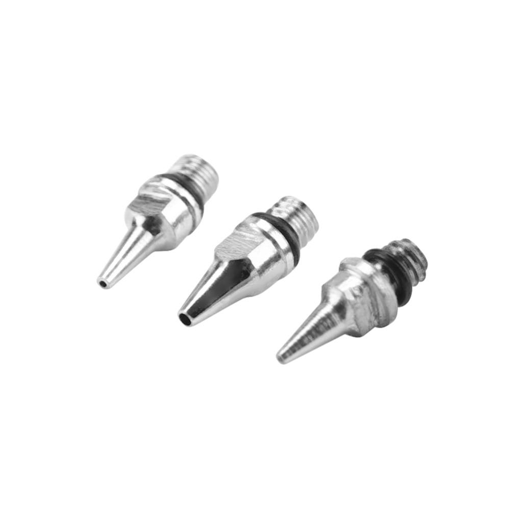 3Pcs 0.2/0.3/0.5mm Airbrush Nozzle Airbrush Accessories Airbrush replacement maintenance