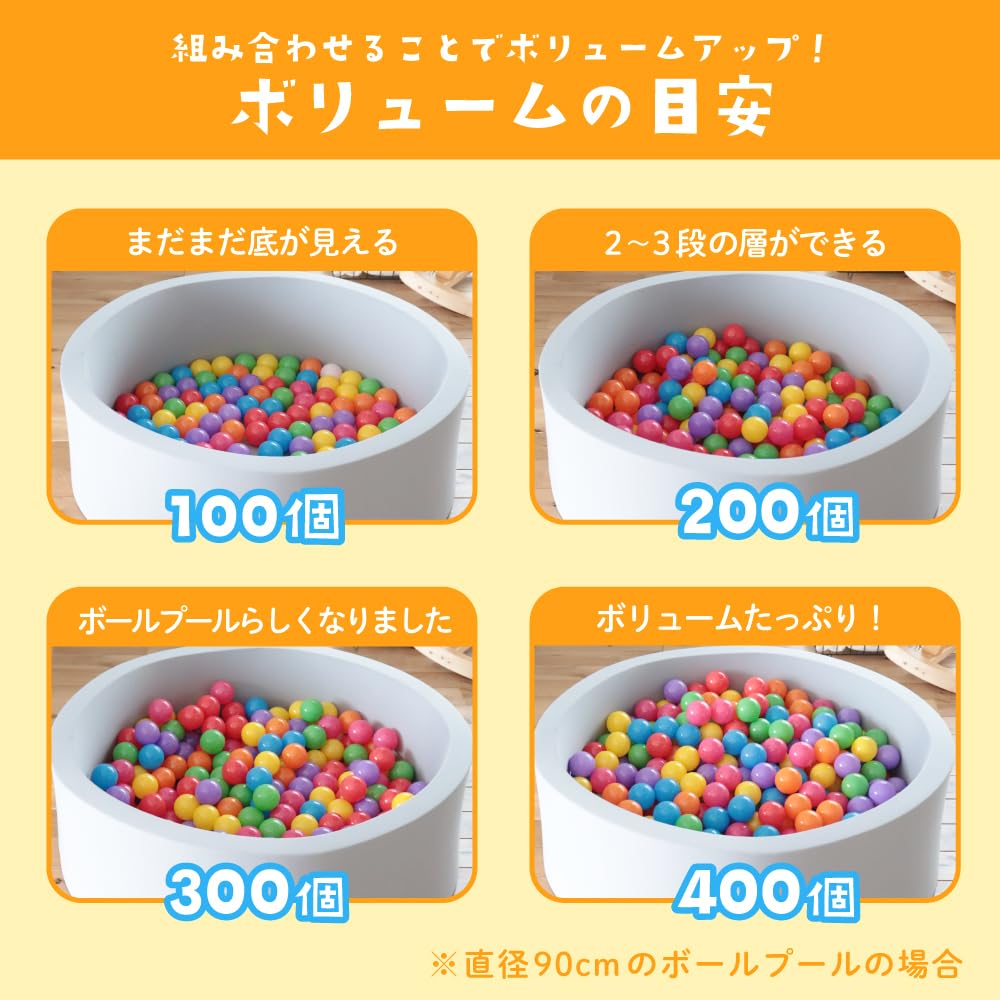 Coccoro Color 7 Радуга 100 Шаров Сумка для хранения в комплекте Шары, Цвета, Шары, 6 см, Бассейн,