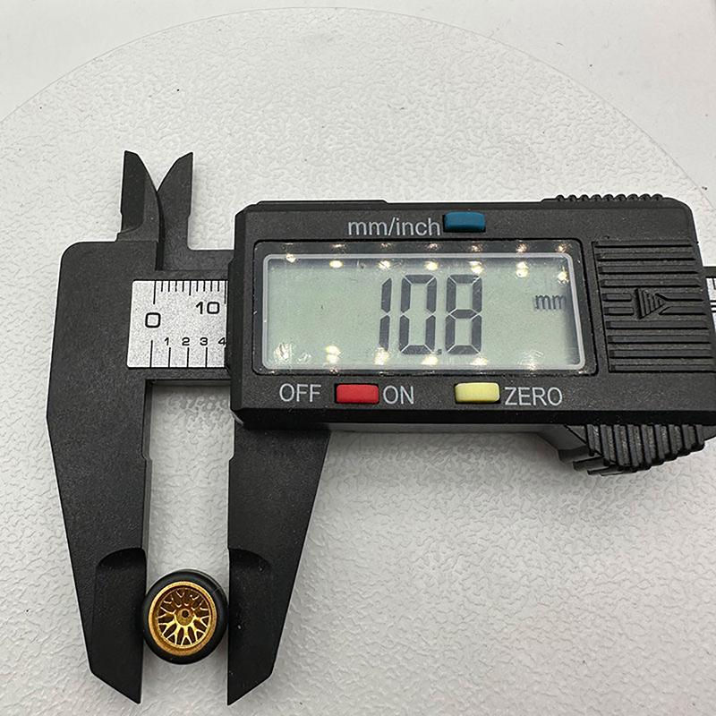 Инновационные ABS Основные Модифицированные Детали Игрушка-Транспорт Для Hotwheels Tomica Mini Gt 1 Комплект 1/64 Модель Автомобиля Колеса С Резиновыми Шинами