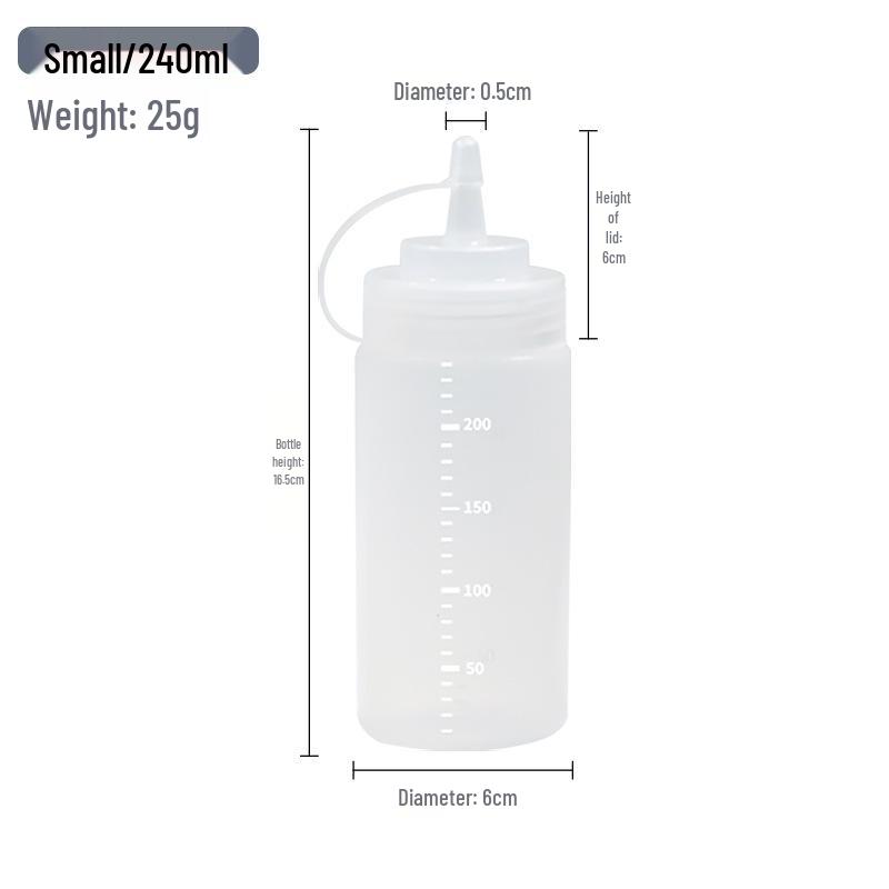 Бутылка с узким горлышком и крышкой, защищенной от взрыва, для шоколада, кетчупа или салатной заправки