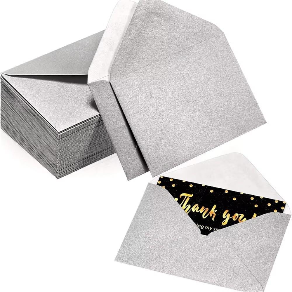 50pcs Vintage Style Blank Envelope 10x7cm Greeting Card Envelope Wedding Invitation