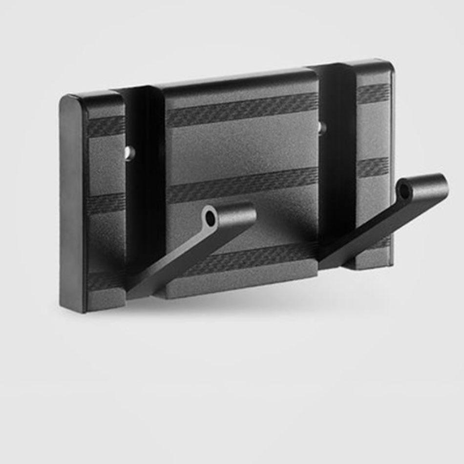 Невидимый складной настенный крючок, черный, серебристый, золотой, алюминиевый, для прихожей, ванной, туалета, двери, для хранения одежды и полотенец 1 2 3 4 5 6 Крючки