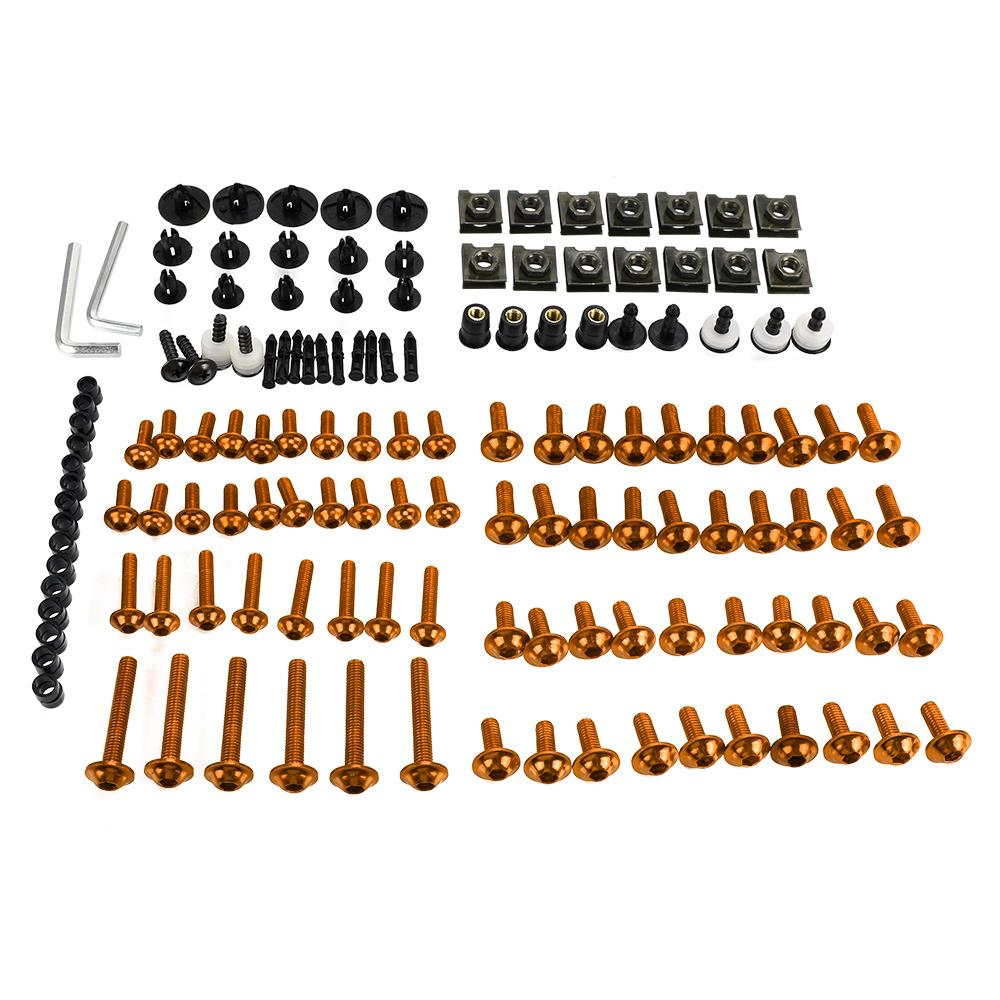 Fairing bolts For HONDA VFR800 VFR 800 800F 1998 1999 2000 2001 98 99 00 2001 Body Fairing Bolt Screw Fastener Fixation Kit