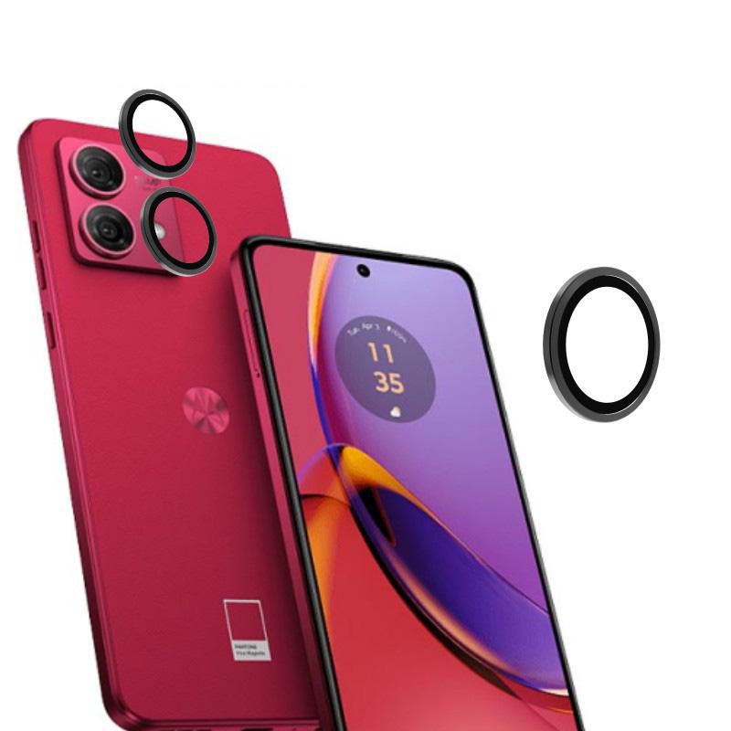 Защитные пленки для объектива задней камеры для Moto G34 G84 G14 G54, металлическое кольцо с электроприводом, стекло для MotoG84 G54Power, защитное стекло